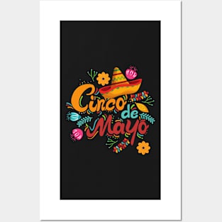 Cinco de mayo Posters and Art